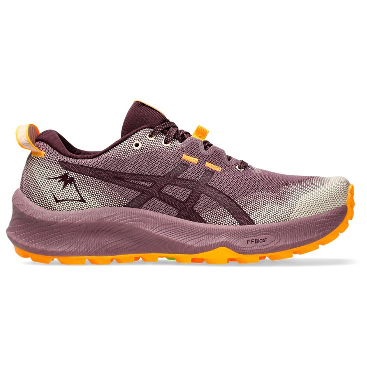 Asics Trailschoenen Gel-Trabuco 12 Wmn Dusty Mauve Dark Aubergine Voorstelling