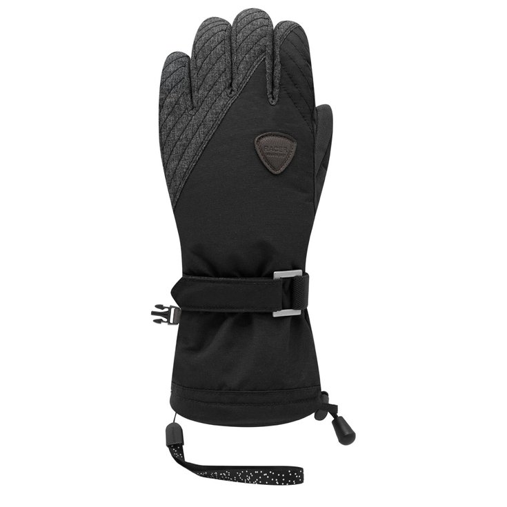 Racer Handschuhe Aloma 5 Black Grey Präsentation