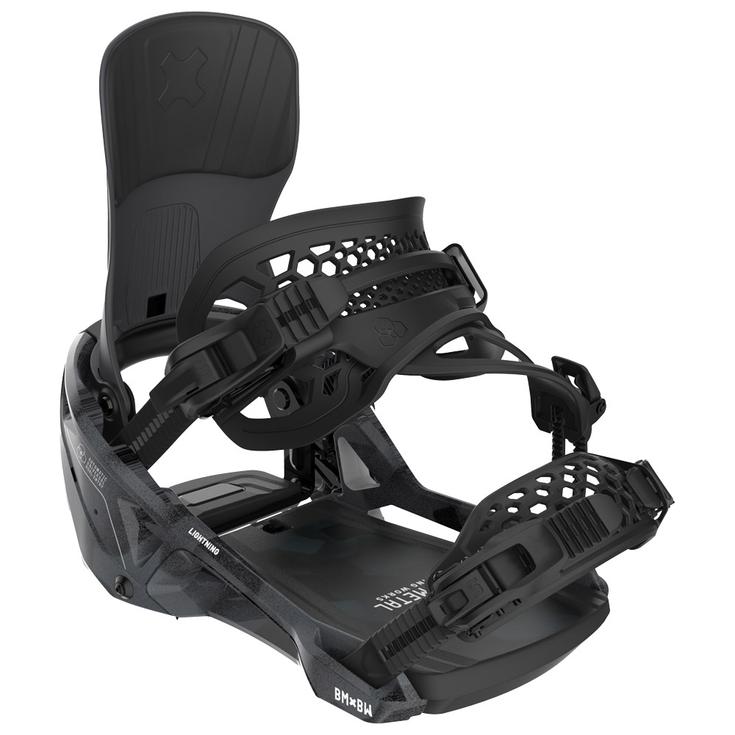 Bent Metal Snowboardbindung Lightning Supermatic Black Black Präsentation