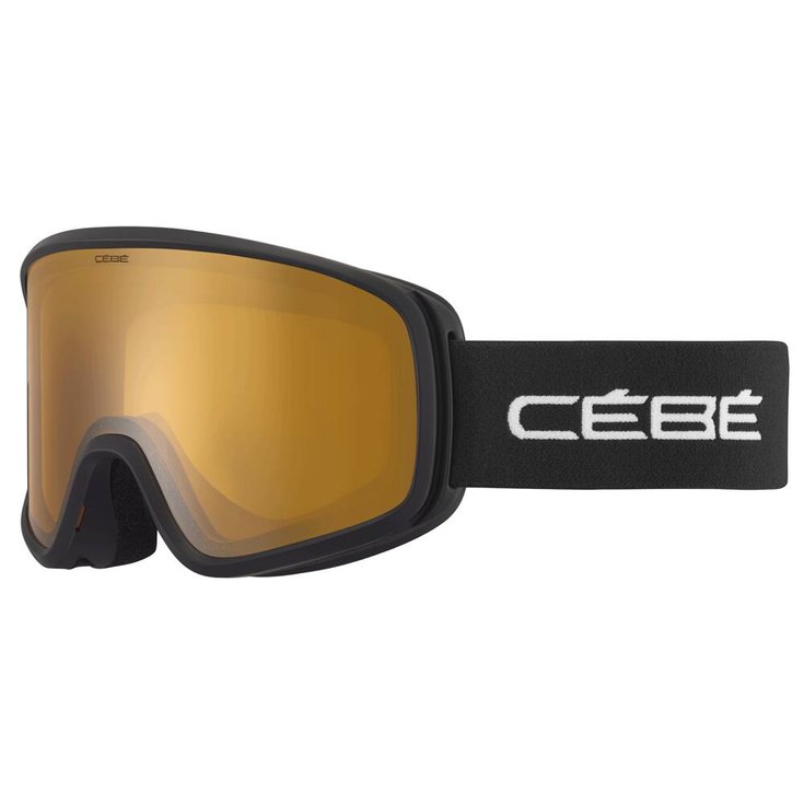 Cebe Goggles Razor Evo Black Matte Yellow Flash Mirror Winter 2024 Glisshop