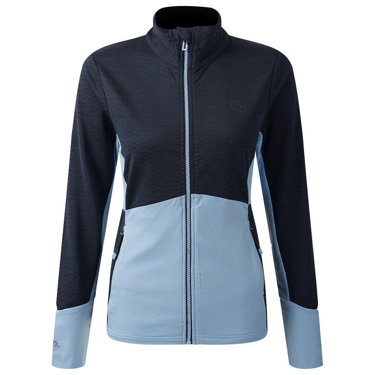 DARE2B Elation IV Core Stretch Midlayer Navy Glacier Lake 