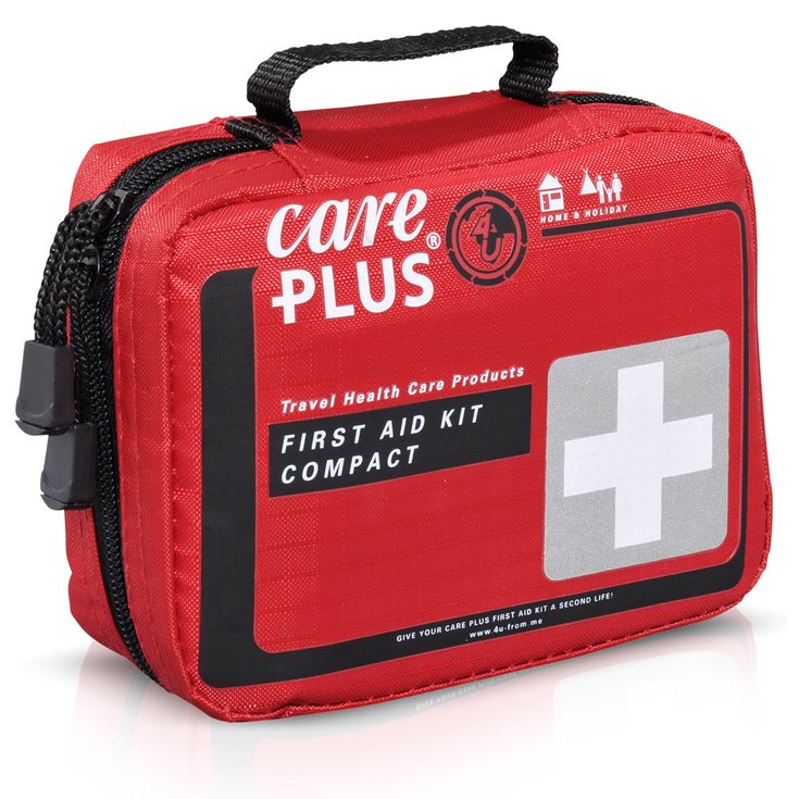 Care Plus Eerste hulp tas First Aid Kit Compact Red Voorstelling
