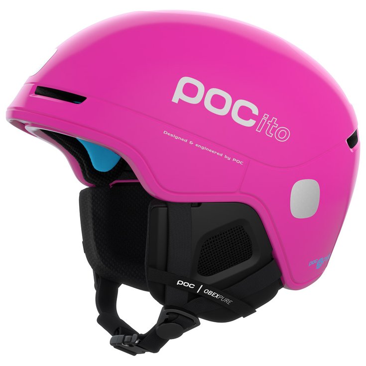 Poc Helmet Pocito Obex Spin Fluorescent Pink Overview
