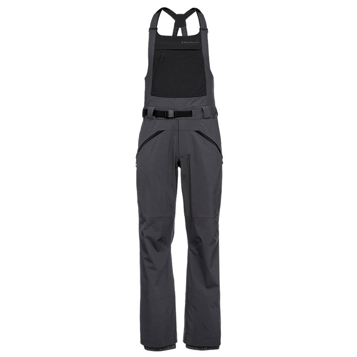 Black Diamond Pantalones de esqui M Recon Bibs Carbon Presentación