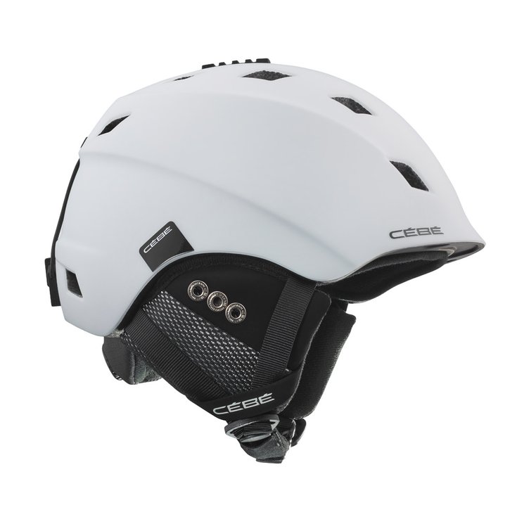 Cebe Helmet Ivory Mat White Black Overview