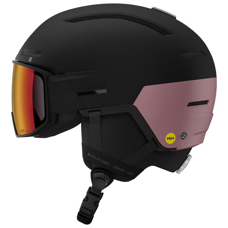 Salomon Driver Pro Sigma Photo Mips Black Dawn Pink Metal Poppy Red 