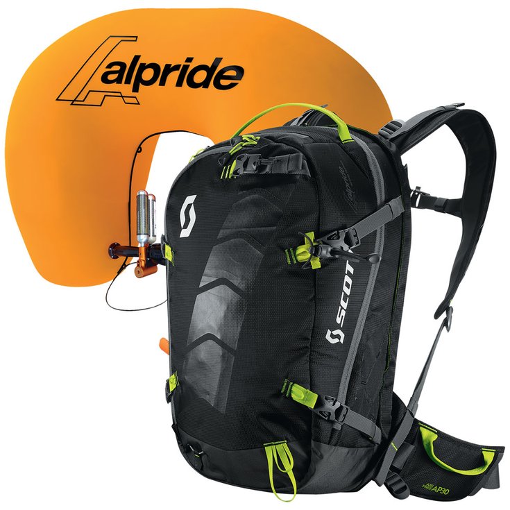 Scott Airbag-Sack Air Free Alpride 30L Kit Black Grey 1