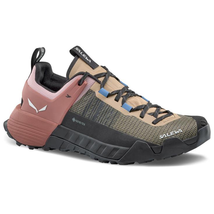 Salewa Chaussures d'approche Wildfire Nxt Gore-Tex W Quicksand Etruscan Red Présentation