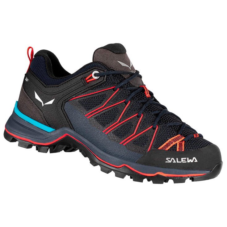 Salewa Calzado de aproximación MTN Trainer Lite Wmn Navy Fluo Coral Presentación