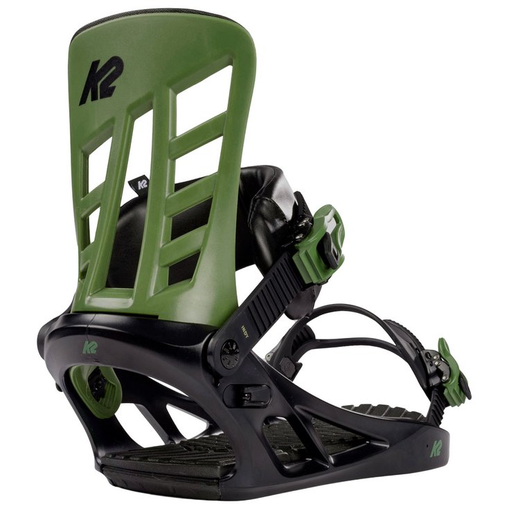K2 Snowboard Binding Indy Green Overview