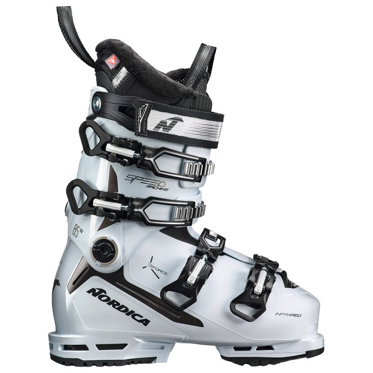 Nordica Botas de esquí Speedmachine 3 85 W Gw Blanc-Bronze-Or Presentación