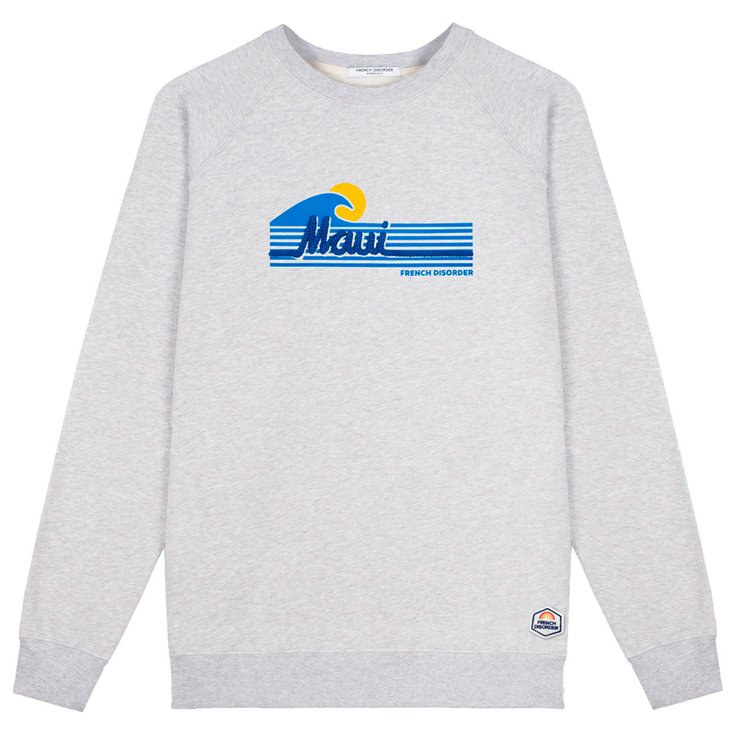 French Disorder Sweat Clyde Maui (Tricotin) Heather Grey Présentation