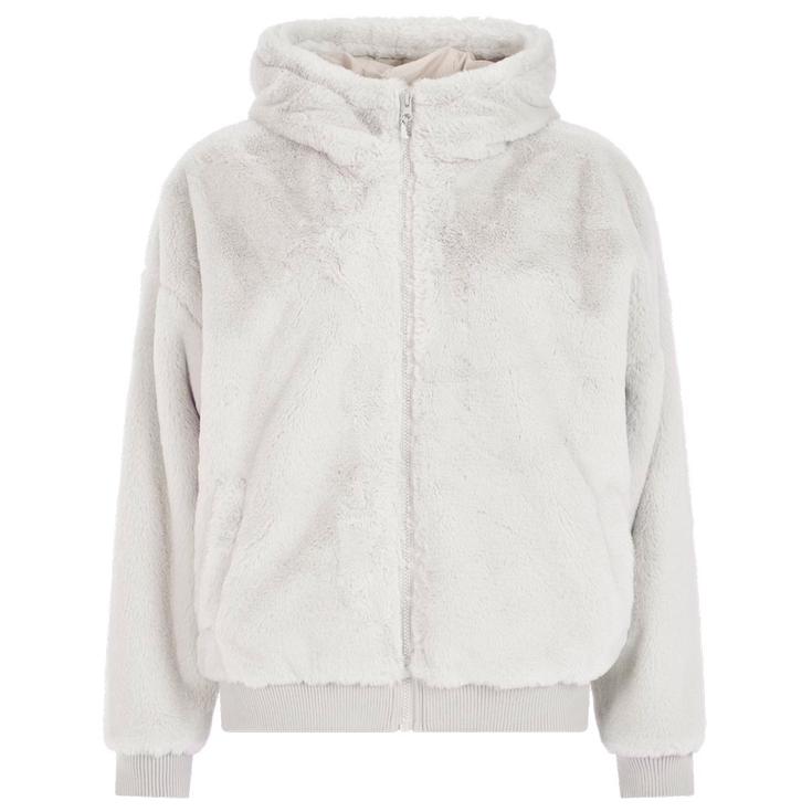 Protest Fleece Prtgolly Outdoor Full Zip Hoody Kitoffwhite Voorstelling
