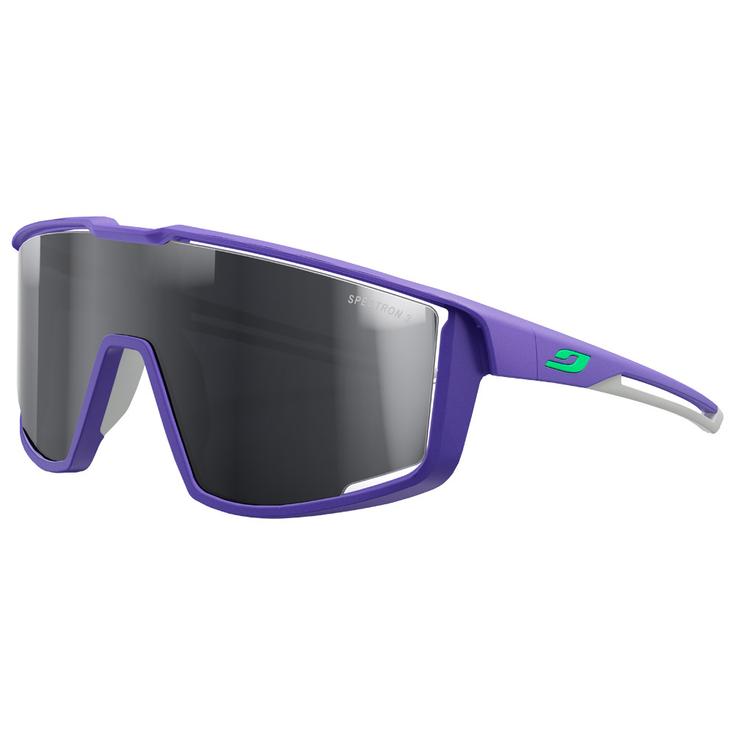 Julbo Lunettes de soleil Fury Mat Violet Gris Vert Spectron 3 Présentation