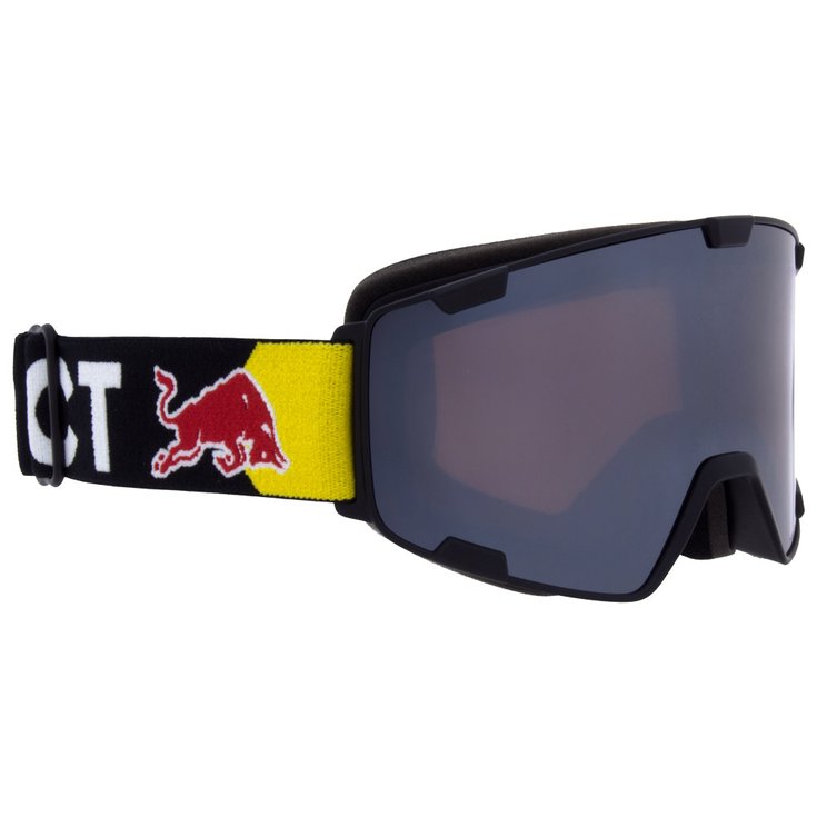 Red Bull Spect Masque de Ski Park Matt Black Smoke Silver Mirror Présentation