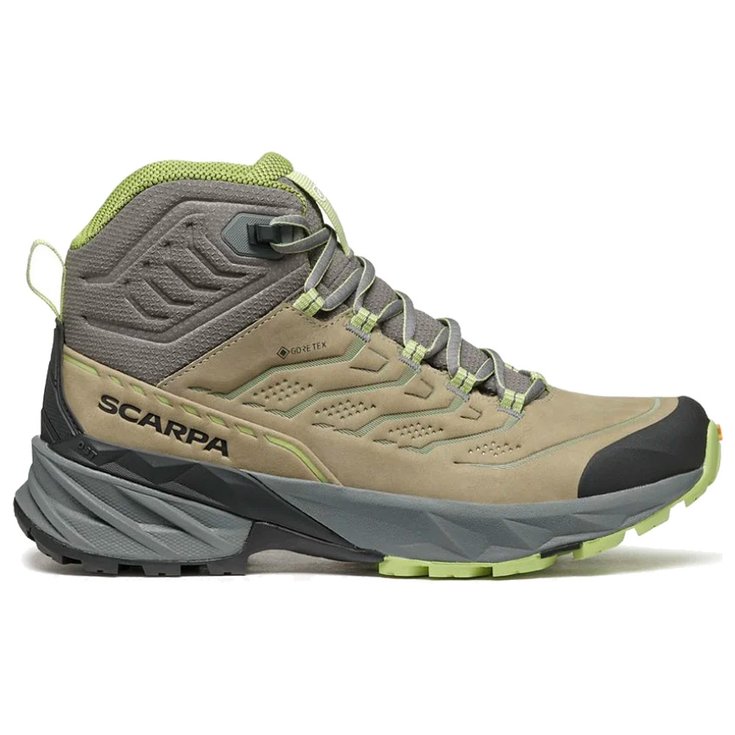 Scarpa Wanderschuhe Rush 2 Pro Mid Gore-Tex Wmn Sage Aloe Präsentation