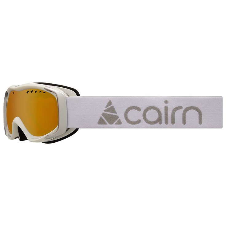 Cairn Skibrillen Booster Mat White Mat Silver Photochromic Voorstelling