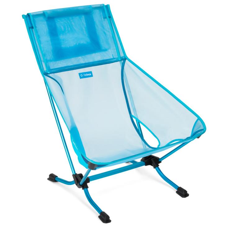 Helinox Camping furniture Beach Chair Cyan Blue Black Overview