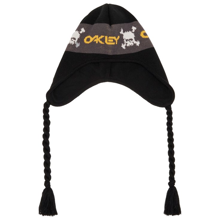 Oakley Bonnet Tc Skulls Flaps Beanie Blackout Présentation