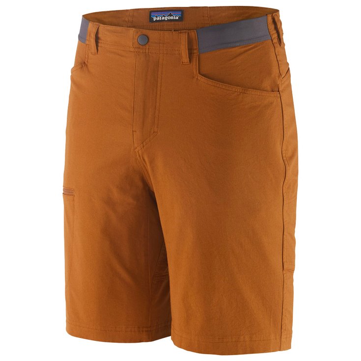 Patagonia Klim shorts M's Venga Rock Shorts Tree Ring Brown Voorstelling