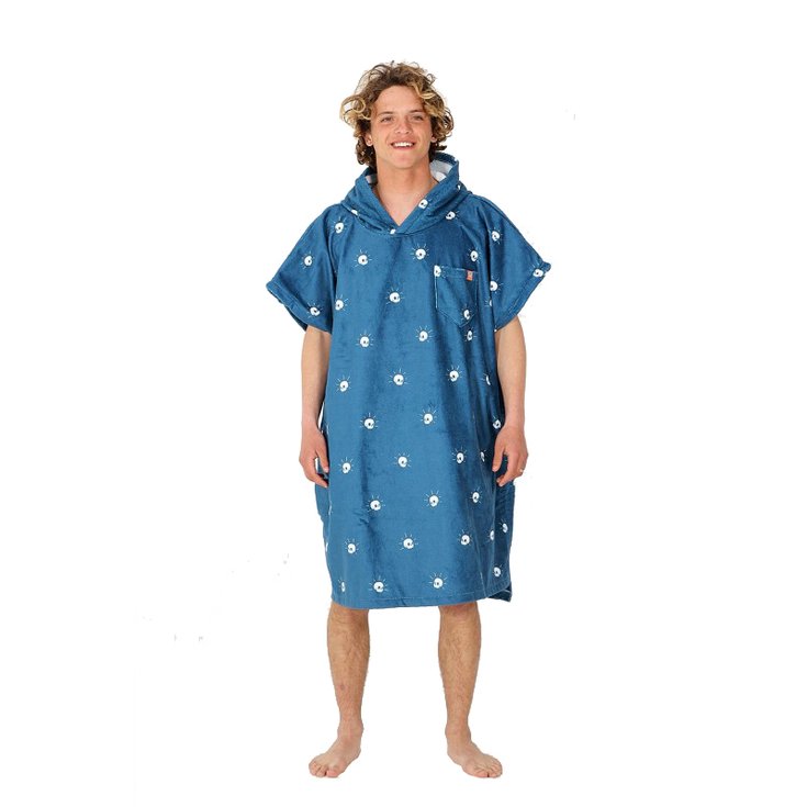 After Essentials Beach Poncho Skulls Ink 