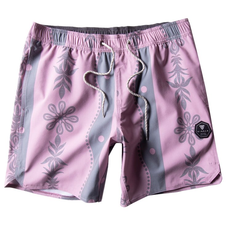 Vissla Boardshorts Medewi 16.5 Ecolastic Dusty Rose Overview