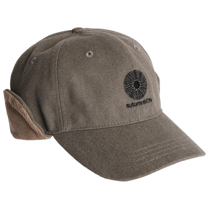 Autumn Gorra Washed Canvas Flap Cap Pebble Presentación