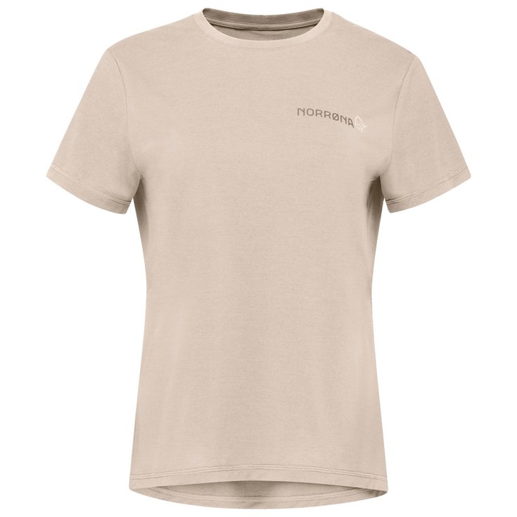 Norrona Femund Tech T Shirt W Oatmeal 