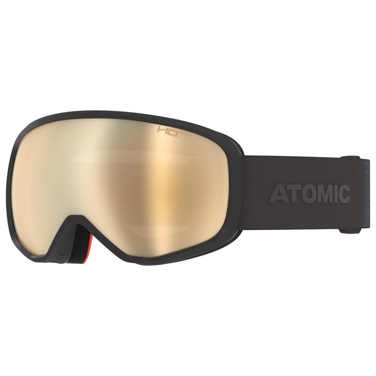 Atomic Máscaras Revent M Hd Photo Black Amber Gold Presentación