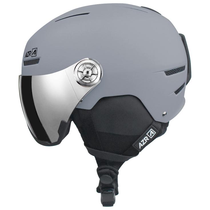 AZR Visor helmet Slider Visor Gris Mat Gris Miroir Overview