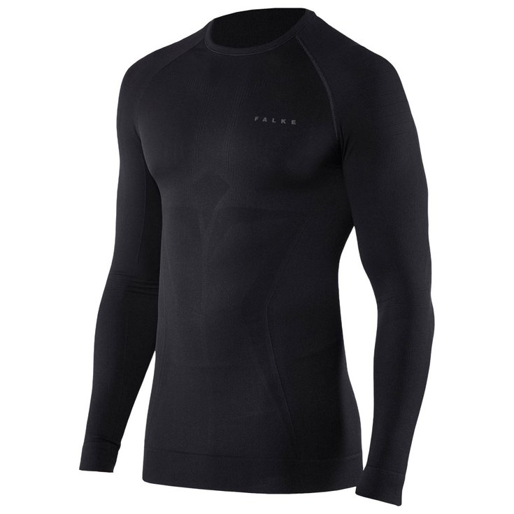 Falke Sous-vêtement technique Maximum Warm Ls Shirt Tight Fit Night Sky Présentation