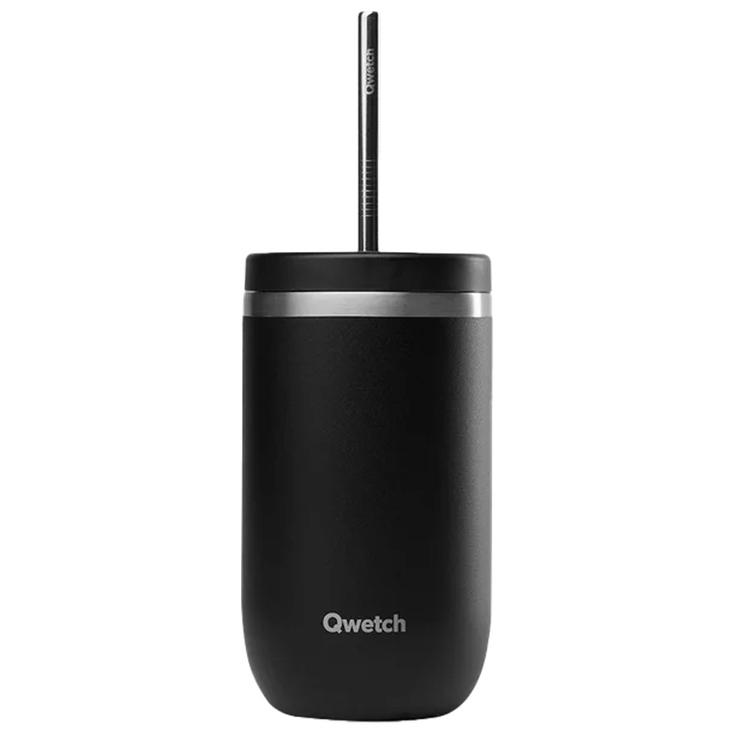 Qwetch Mug Cold Cup 470 ml Matt Noir Overview