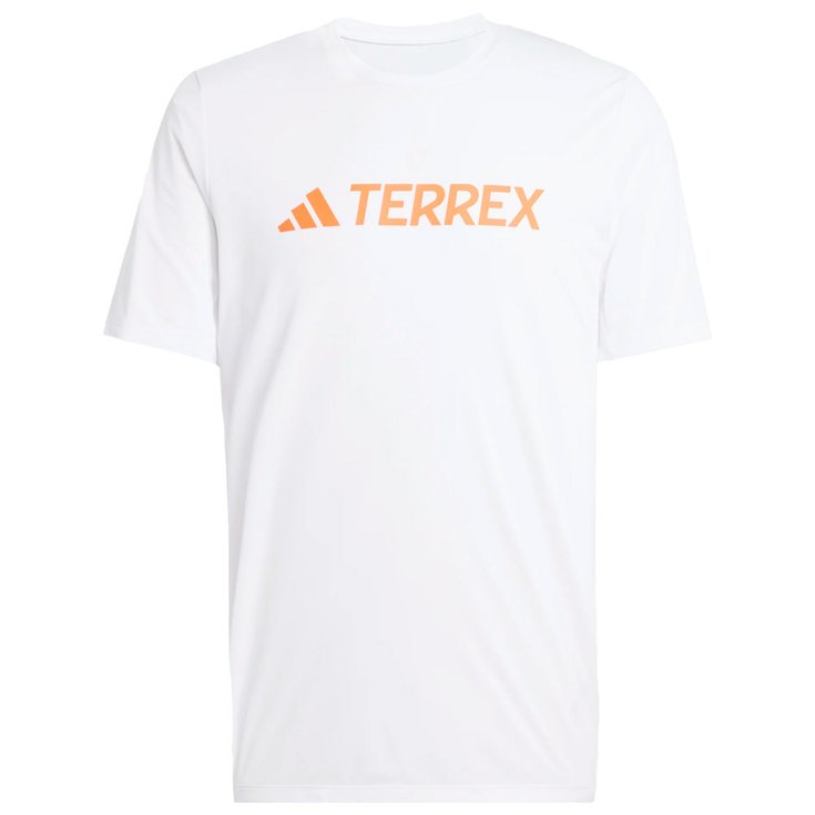 adidas Trail tee-shirt Mt Logo Tech Tee Shirt Short Sleeve White Overview