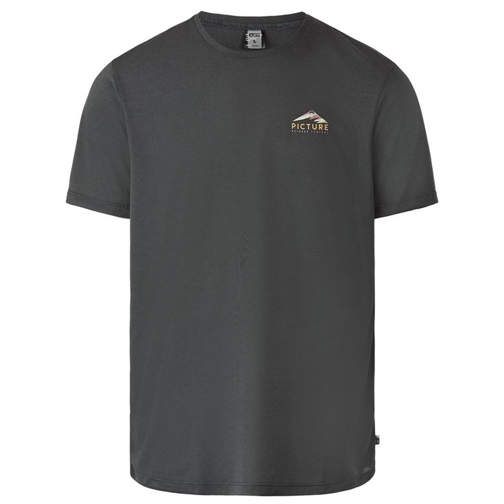 Picture Tee-shirt de rando Timont Urban Full Black Overview