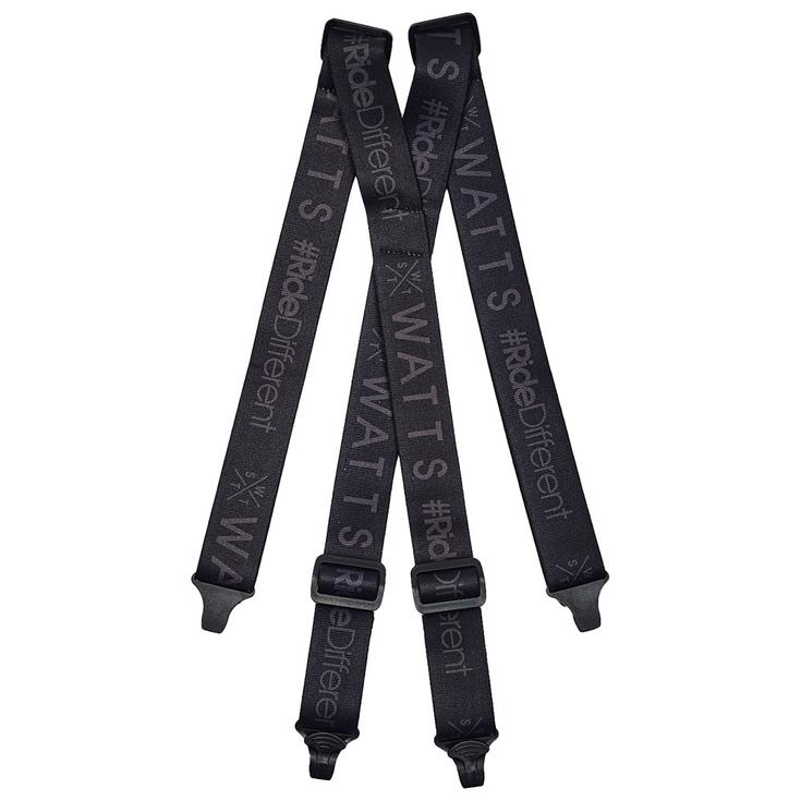 Watts Braces Xkitt Removable Suspenders Full Black Overview