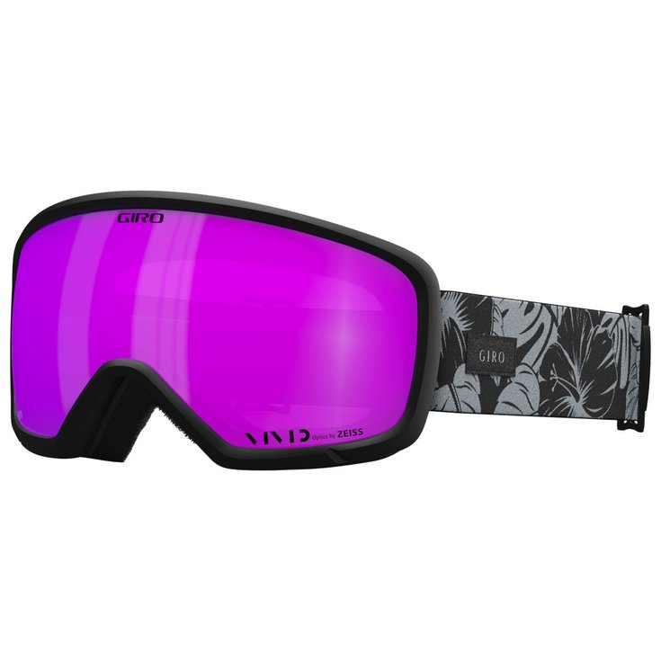 Giro Maschera Millie Black & Grey Botanical Lx Vivid Pink Presentazione
