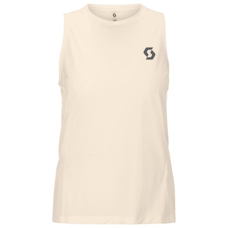Scott Tee-shirt de trail Tank W's Endurance Light Cotton White Présentation