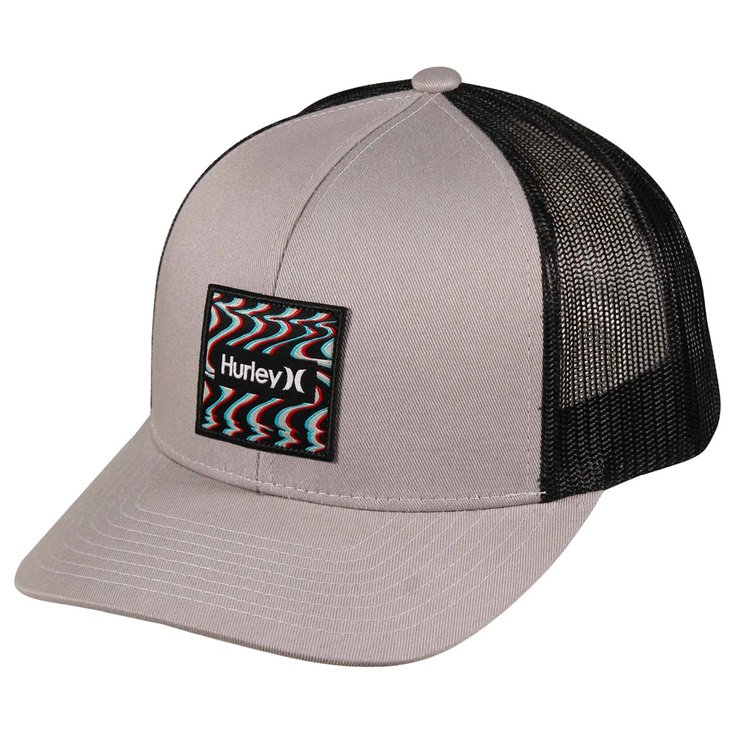 Cap Hurley Seacliff Hat Grey Black Sommer 2024 Glisshop