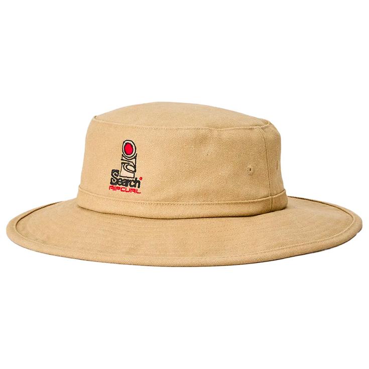 Rip Curl Sombrero bob Search Canvas Wide Brim Hat Khaki Presentación