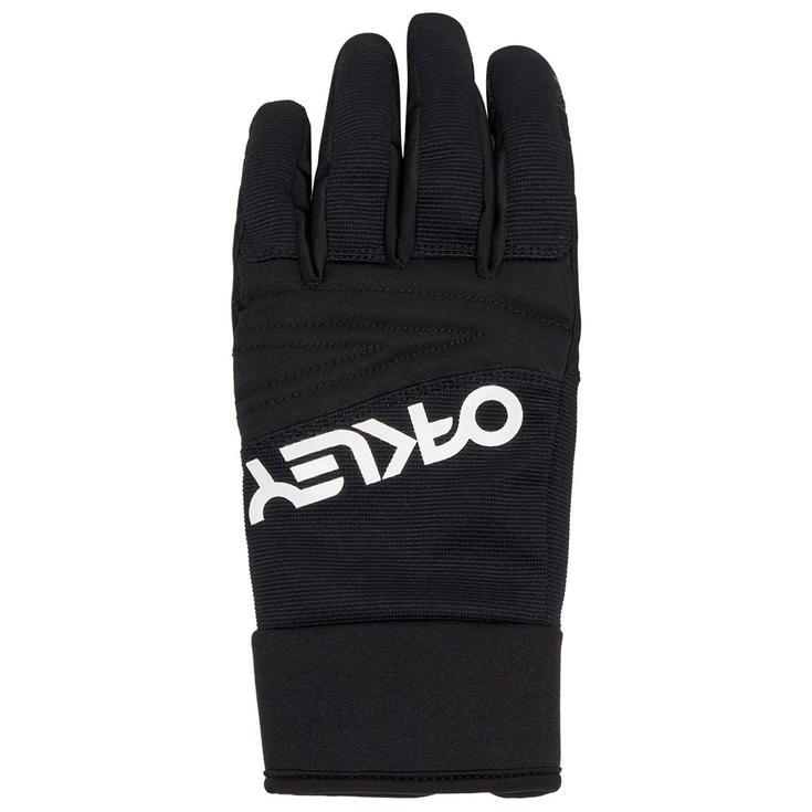 Oakley Handschuhe Factory Pilot Core Glove Black White Logo Präsentation