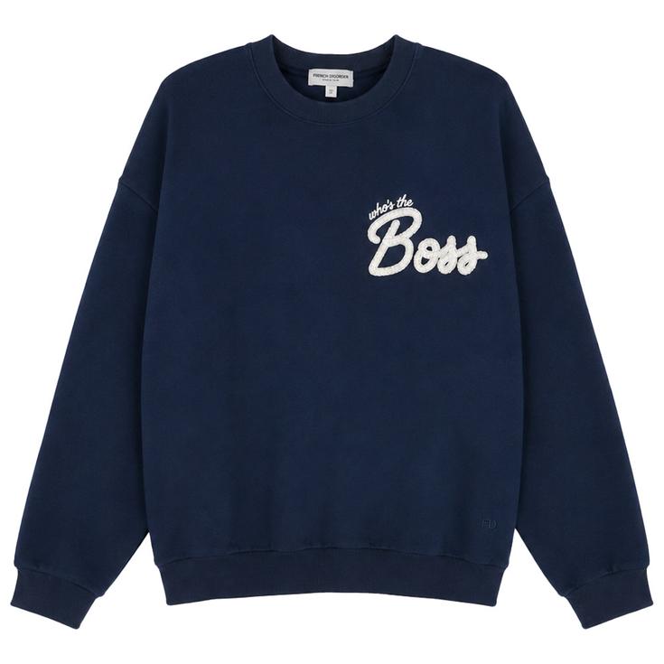 French Disorder Sweatshirt Clyde Warmy Who's The Boss Navy Overview