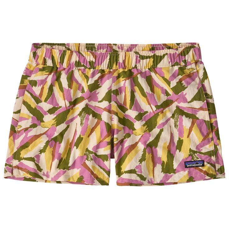 Patagonia Wandershorts W's Barely Baggies Short Small Sunshine Natural Präsentation