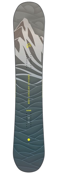 Borealis Planche Snowboard Artefact Dos