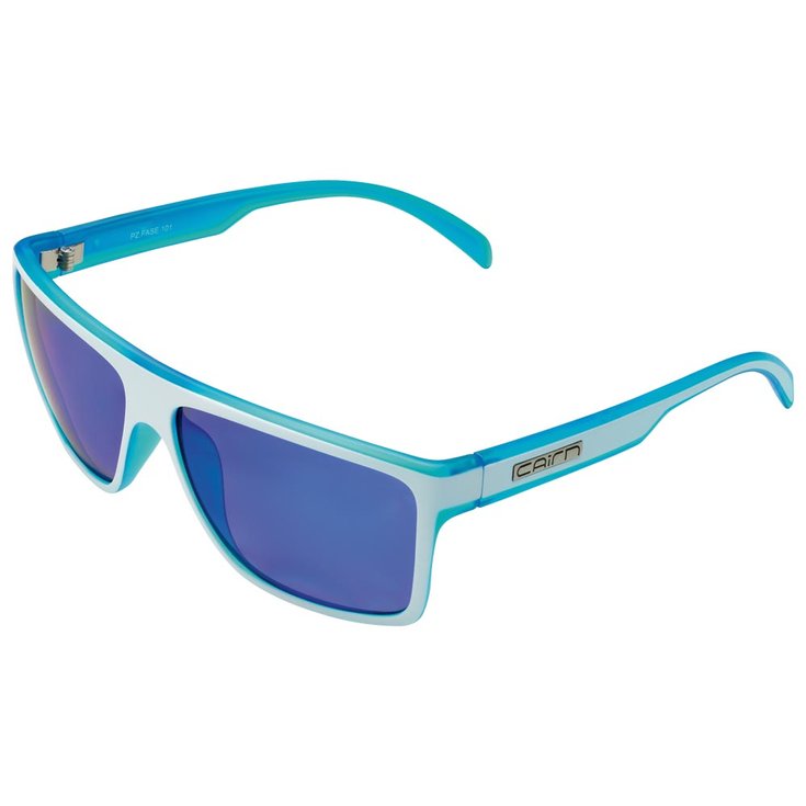 Cairn Sunglasses Fase Mat White Translucid Azure Overview
