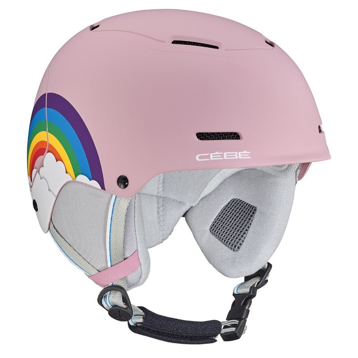 Cebe Helmet Bow Matt Pink Powder Rainbow Overview
