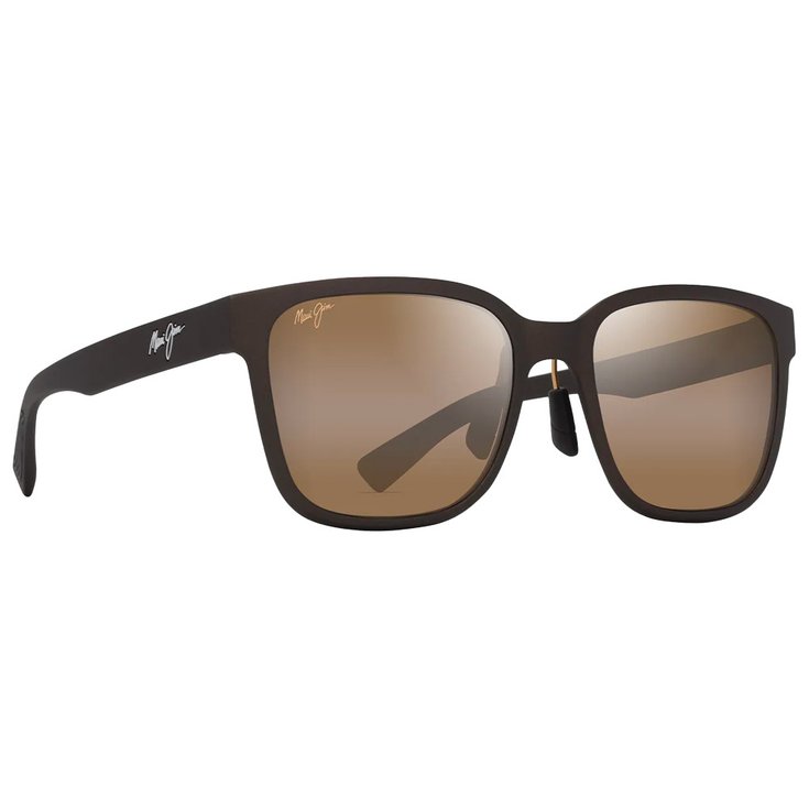 Maui Jim Sonnenbrille Paulele Asian Fit Brun Mat Bronze HCL Minéral Superthin Präsentation