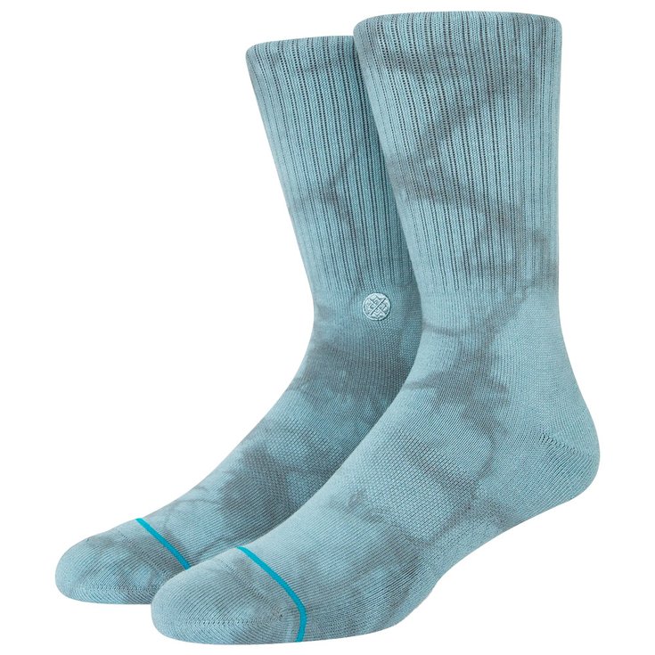 Stance Socken Icon Socks Light Blue Präsentation