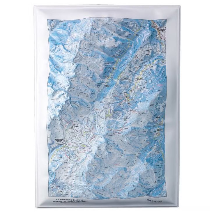 Deniveles Carte 3D Le Grand Domaine (Valmorel, Saint-Franois Longchamps) Présentation