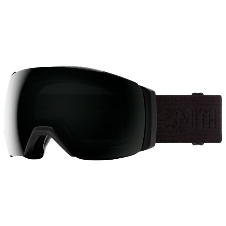Smith Masque de Ski I/O Mag XL Blackout Chromapop Sun Black + Chromapop Storm Blue Sensor Mirror Présentation