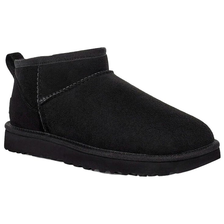 UGG Shoes W Classic Ultra Mini Black Overview
